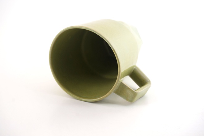 Geomotto beker 30cl Matcha Green met oor