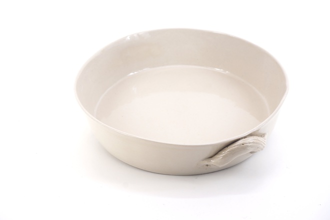 Ovenschaal schroef ø 24cm Kiezel