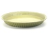 Taartvorm rond geribbeld matcha groen 28cm