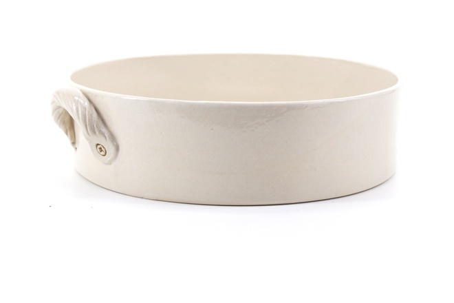 Ovenschaal schroef ø 18cm Kiezel