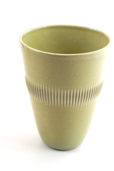 Cup TO-GO in Matcha green glazuur