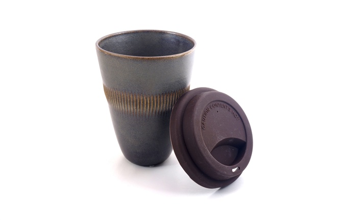 Cup TO-GO in Heide glazuur