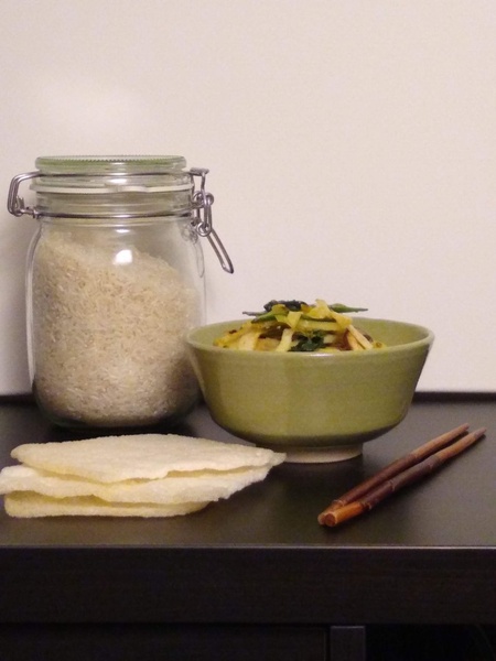 Rijstkom Matcha green