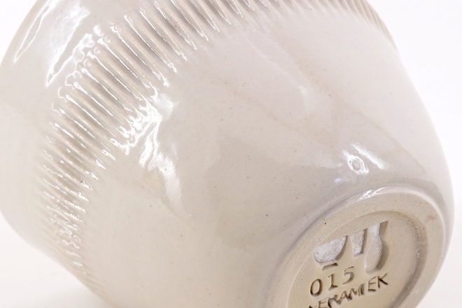 Cup TO-GO in Kiezel glazuur glans