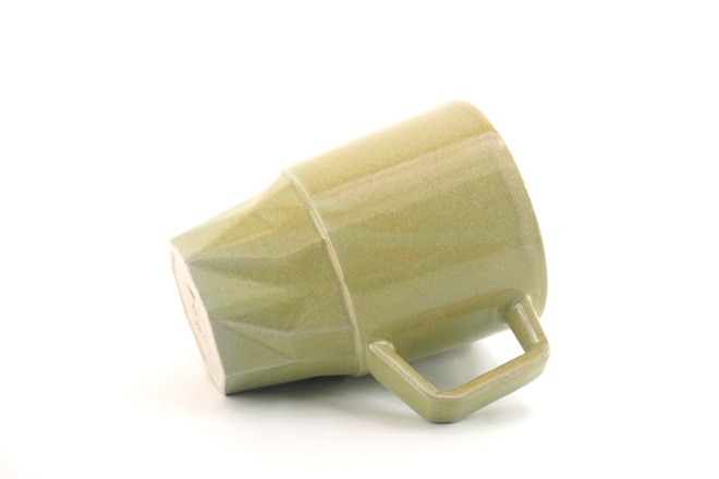 Geomotto beker 30cl Matcha Green met oor