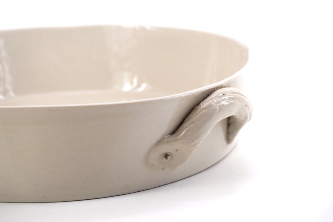 Ovenschaal schroef ø 24cm Kiezel