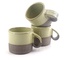 Goccia beker in matcha green glazuur
